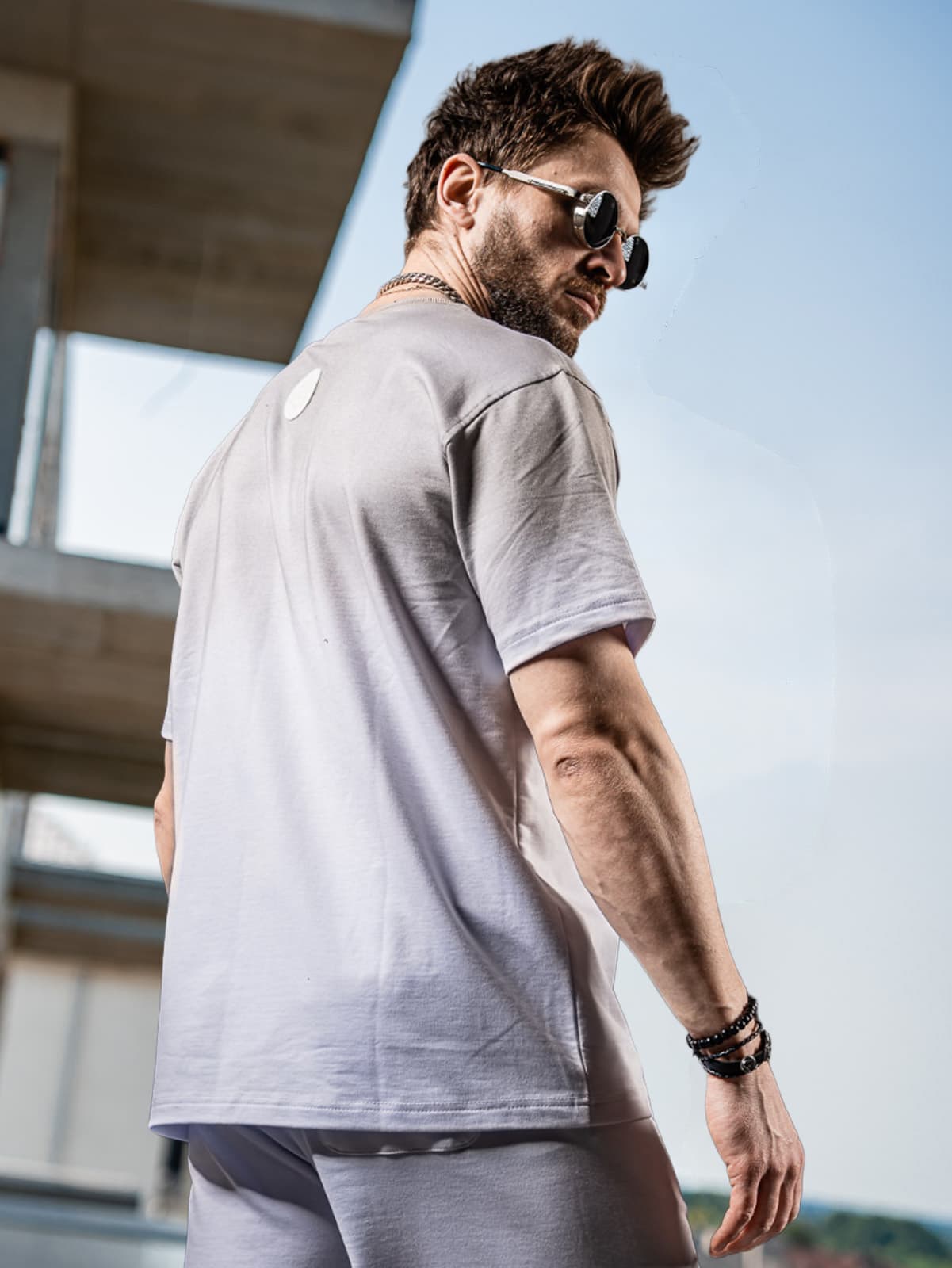 T-SHIRT EVANESCENT GRAY
