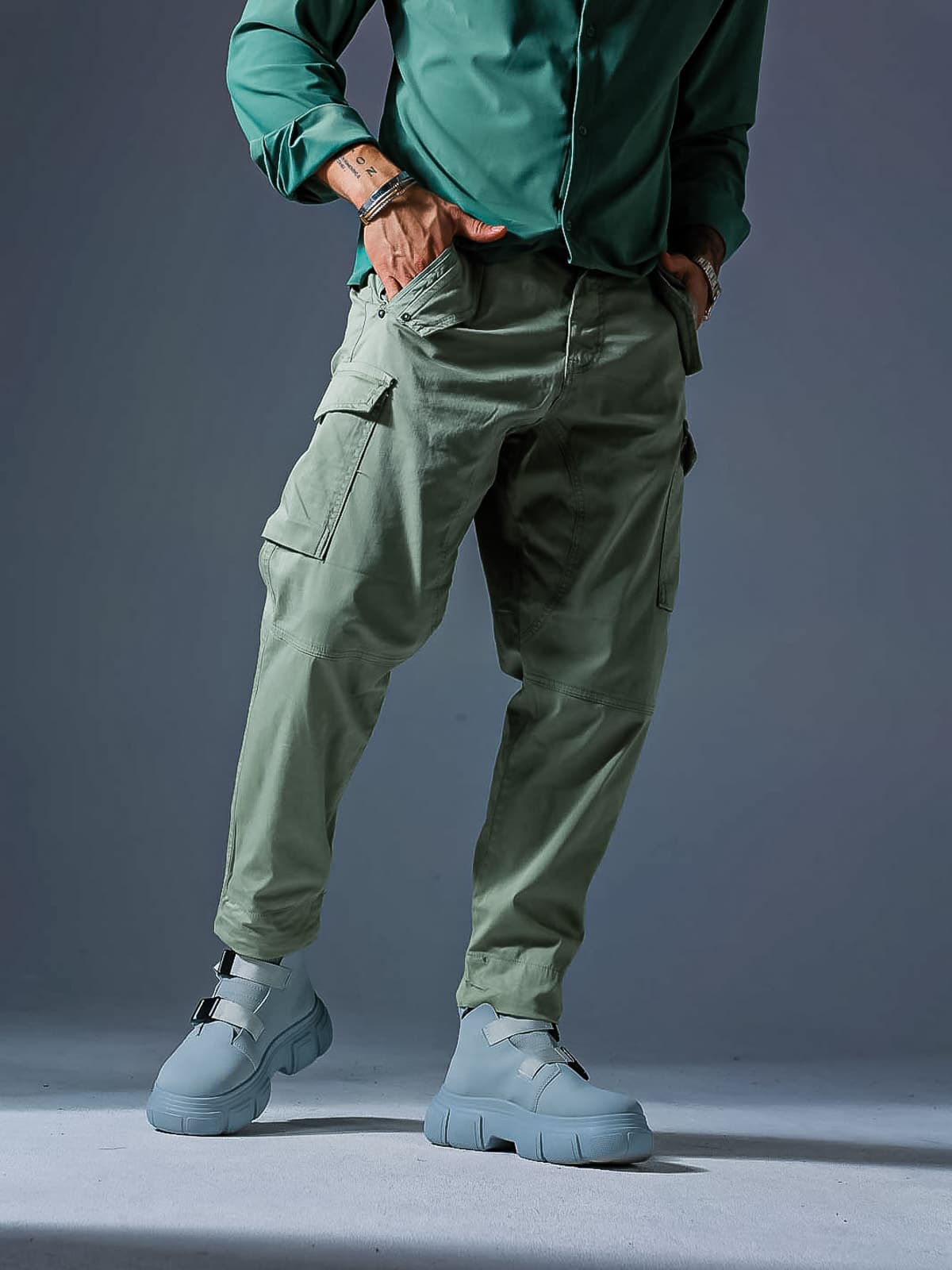 spodnie Rookie Green