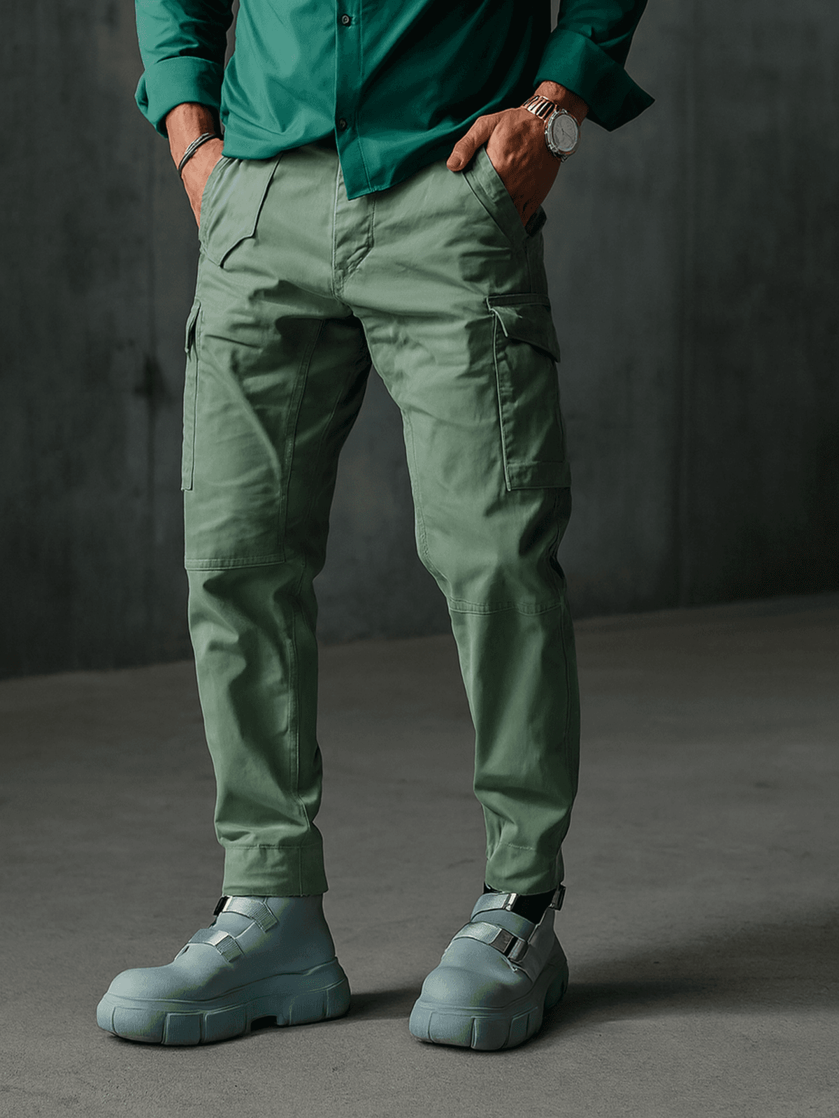 spodnie Rookie Green