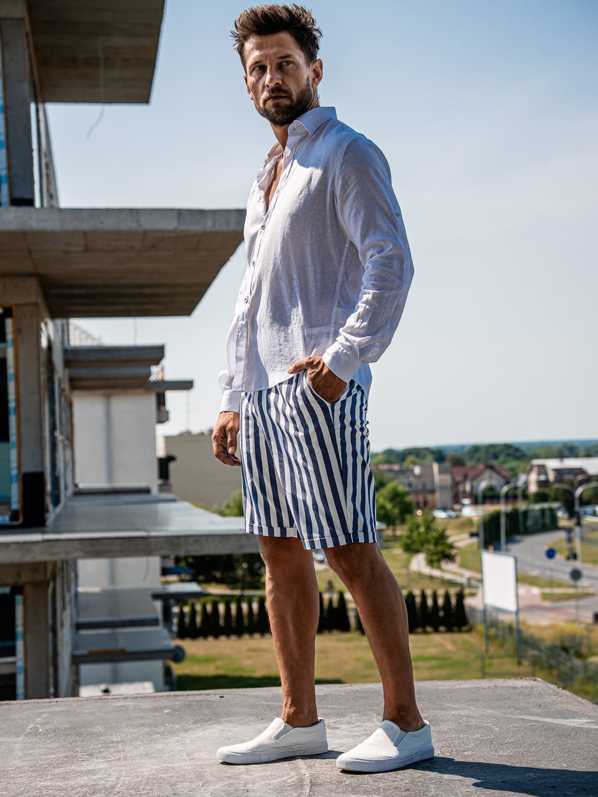 koszula Vente Blanc