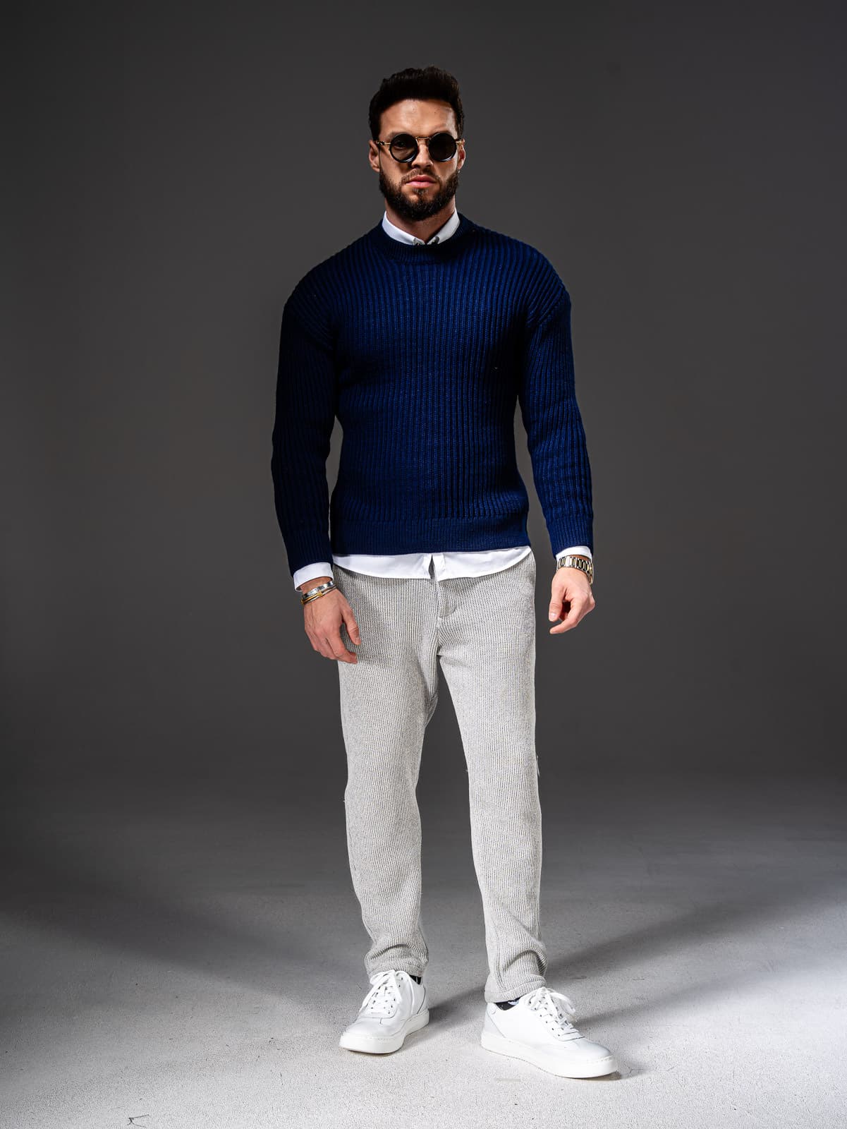 sweter Midnight Blue