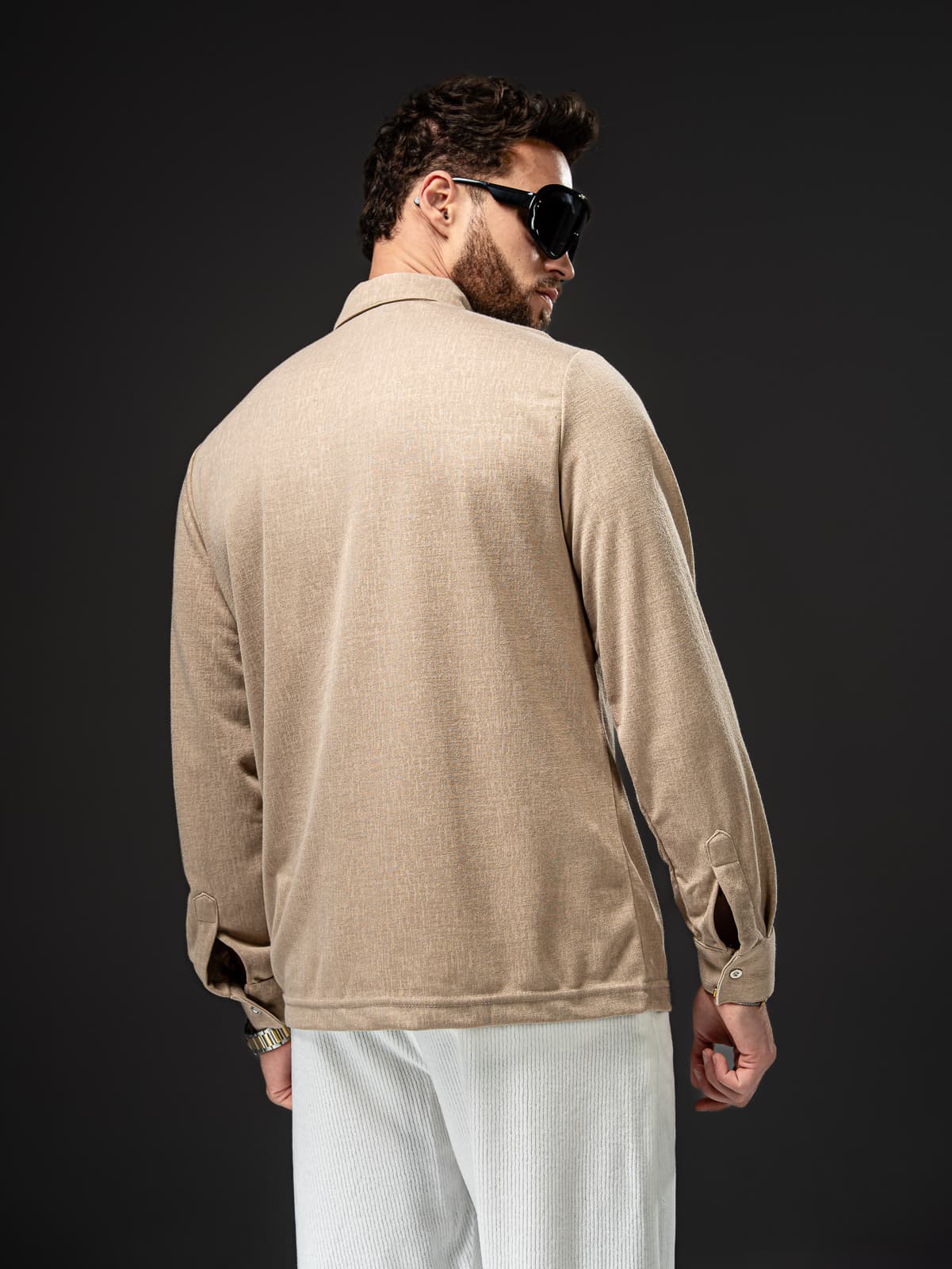 longsleeve Zimbardo Beige