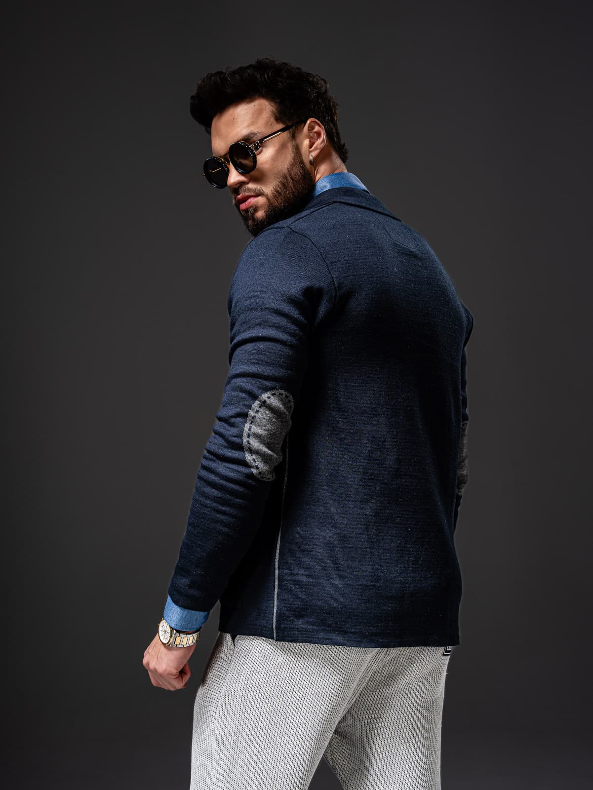 marynarka Heidegger Navy